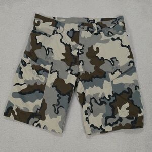KUIU Tiburon Shorts Mens 40 Camo UPF 50 Lightweight Performance Hunting EUC